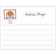Basketball Star Flat Note Cards Image 4 of 5